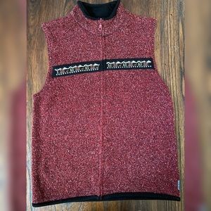 Woolrich Red Winter Vest